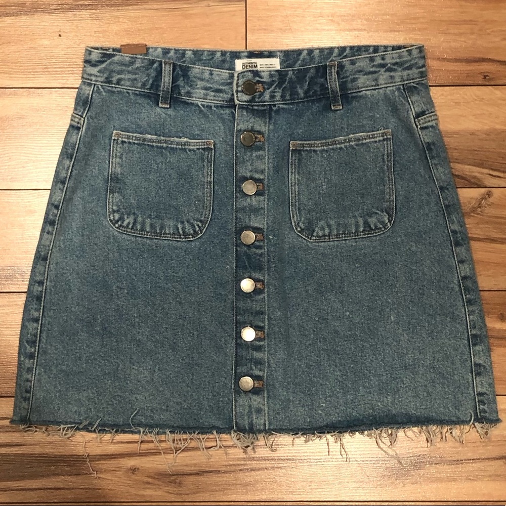Zara denim skirt
